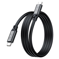 USB5 Typ-C Hochgeschwindigkeits-USB4 40G80Gbps Aluminiumlegierung Geflochtenes Datenkabel für 8K16K Bildschirmspiegelung 240W
