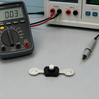 Bouton-poussoir miniature industriel KAN-4T 1A 250VAC 1NO 2 broches, durable, durée de vie de 10 000 cycles, qualité professionnelle, pour appareils électroménagers