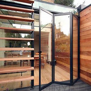 Portes pliantes <span class=keywords><strong>en</strong></span> aluminium, de style français, modernes, <span class=keywords><strong>en</strong></span> fer - Product Image 2