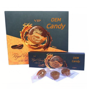 Boîte d'emballage extérieure pour bonbons au café énergisant saveur miel, en promotion, avec le dernier design de boîte d'emballage OEM - Product Image 1