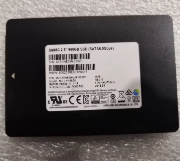 Brand New PM883 3.84TB Enterprise-Class Solid State Drive (SSD) Model : MZ7LH3T8HMLT-00005