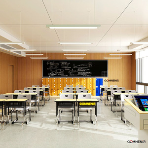 Bàn ghế học sinh có thể điều chỉnh độ cao, phù hợp với các nhóm tuổi học sinh khác nhau, thiết kế công thái học, ngăn ngừa gù lưng - Product Image 6