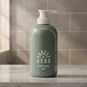 ODID MILKINCERA FORESTHERB Gel Douche Hydratant Intense et Rafraîchissant aux Herbes, Revitalisant Cutané & Sans Produits Chimiques 500ML - Product Image 5