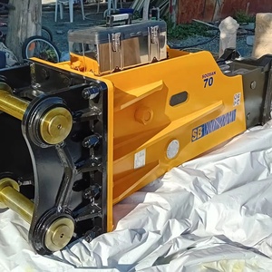 Martillo Hidráulico SOOSAN SB 70 Tipo Caja para Excavadoras de 16-21 Toneladas, Maquinaria de Construcción, Motor con 1 Año de Garantía - Product Image 4