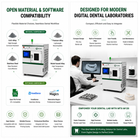 Imprimante 3D métallique SLM abordable pour la recherche en laboratoire universitaire, les pièces dentaires et les prototypes métalliques en petites séries