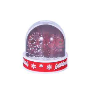 Home Decoration Plastic Water Musical Snow Globe Souvenir Custom <strong>Snowball</strong> With Photo Insert LED Snow Globe Snow Dome - Product Image 4