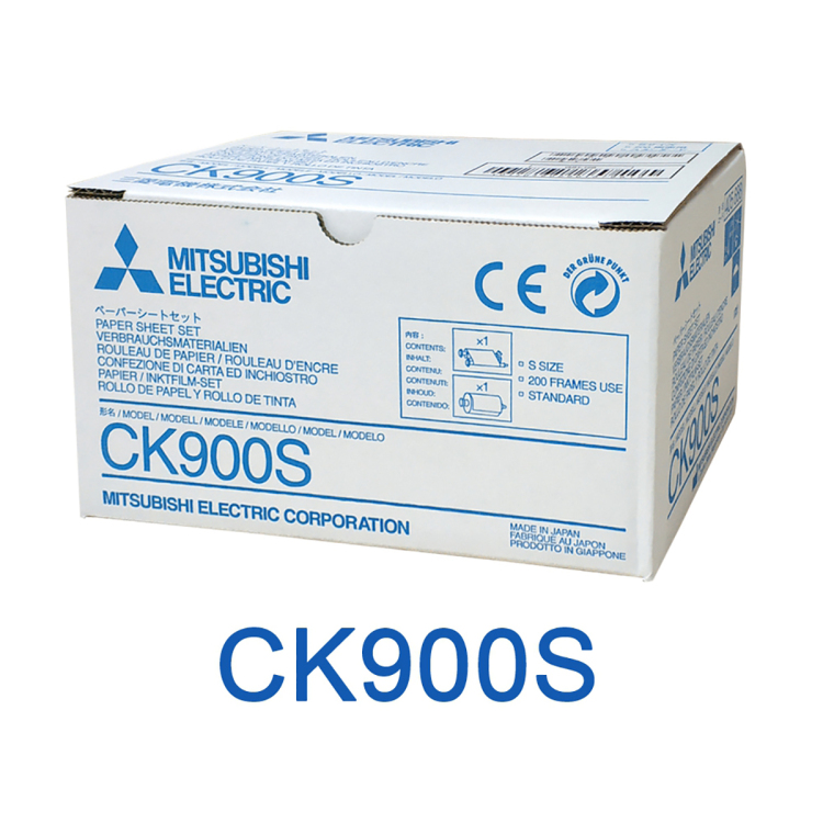 Papel de impresión térmica a color de alta densidad Mitsubishi Ck900S para impresora de video de ultrasonido