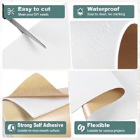 Rouleau de mousse néoprène blanche auto-adhésive de qualité supérieure, protection multi-usages pour pieds de chaise, feuille de mousse CR