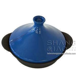 <span class=keywords><strong>Tajine</strong></span> Marocain Personnalisé <span class=keywords><strong>en</strong></span> <span class=keywords><strong>Fonte</strong></span> <span class=keywords><strong>Émaillée</strong></span> 27cm <span class=keywords><strong>Tajine</strong></span> Marmite Four Cuisinière - Product Image 2