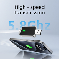 IPhone için carplay adaptörü kablosuz Apple için kablolu dönüştürür hiçbir gecikme Mini Carplay & USB C ile