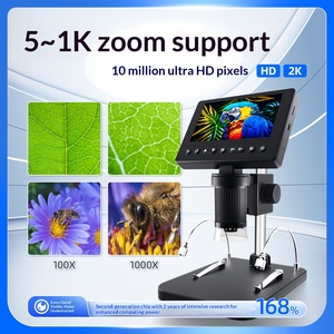 4.5 インチ フル HD LED ディスプレイ デジタル顕微鏡 IP54 定格 赤外線回路基板メンテナンス ビデオカメラ - Product Image 3