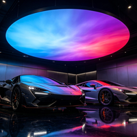 Boîtes d'emballage personnalisées pour éclairage de plafond, boîte à lumière pour studio de photographie automobile, boîte à lumière suspendue / de plafond double face