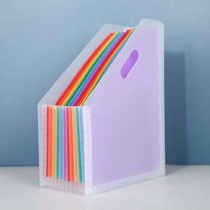 Organisateur de bureau vertical inclinable pour dossiers - <span class=keywords><strong>Rangement</strong></span> compact pour papiers de test et documents d'étudiant - Product Image 4