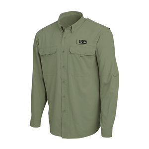 Chemises de pêche et de <span class=keywords><strong>randonnée</strong></span> pour hommes de qualité supérieure, respirantes, UPF 50, séchage rapide, grandes tailles, col boutonné - Product Image 2