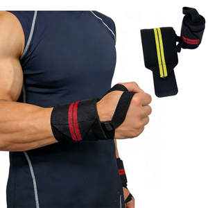 Muñequeras Deportivas Transpirables <span class=keywords><strong>de</strong></span> Alta Resistencia Personalizadas, Correas <span class=keywords><strong>de</strong></span> Soporte para Gimnasio, Entrenamiento Cruzado, Gimnasia, Protector <span class=keywords><strong>de</strong></span> Muñeca - Product Image 1