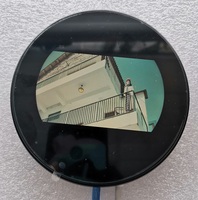 Écran LCD rond de 3,4 pouces et 5,5 pouces rk3566 avec système d'exploitation Android 11 alimenté par type C pour équipement publicitaire