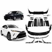 Kit Carrosserie Style M pour Toyota Harrier 2022 – Amélioration Esthétique Extérieure : Lame Avant, Jupes Latérales, Diffuseur Arrière – Accessoires de Modification Automobile