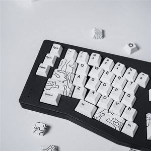 Canyon Theme Keycaps 140 teclas tinte sublimación cereza perfil PBT para <span class=keywords><strong>teclado</strong></span> mecánico GH60 <span class=keywords><strong>GK61</strong></span> 64 68 87 96 980 - Product Image 1