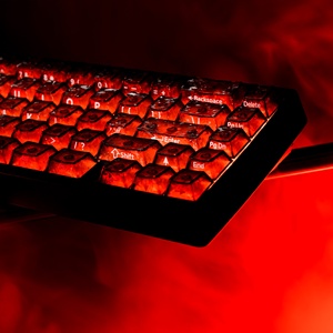 Teclado Mecánico XVX M67 <span class=keywords><strong>JadeStone</strong></span> de Carbono Forjado, Retroiluminación RGB, Inalámbrico 2.4G, USB Tipo-C, Teclas Programables, Intercambiables en Caliente - Product Image 5