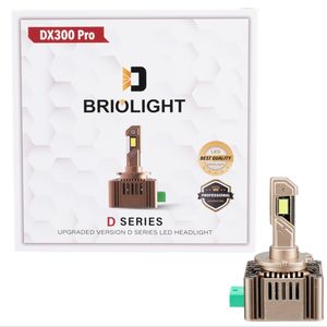 Nouvelles ampoules de phares LED 300W 2026, modèles D1S D2S D3S D4S D5S D8S D2H D4H, blanc 6500K, CANbus sécurisé, 2X plus lumineuses, 30000LM pour FAW - Product Image 3