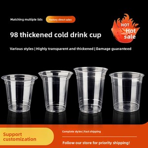 Vaso Desechable para Té con Leche, Calibre 98, 700 ml, Alta Transparencia, para Bebidas Frías y Cerveza, Popular en Redes Sociales, con Logotipo Personalizable - Product Image 3