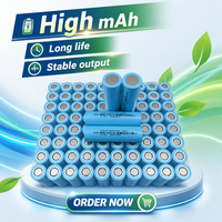 Литий-ионные аккумуляторы Grade A 18650 3.7V 3200mAh, полнокапацитетные, перезаряжаемые, цилиндрические элементы для повербанков, фонарей, электровелосипедов