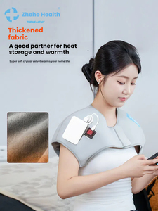 Schulter polster Heiz <span class=keywords><strong>massage</strong></span> Produkt wärmt Schultern Hals 10 Sekunden fördert die Durchblutung lindert Müdigkeit Lange Sitzperioden - Product Image 6