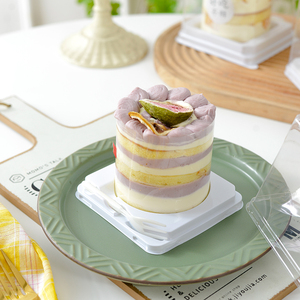 Chuyên nghiệp mới vuông mousse Bánh hộp giải pháp hoàn hảo đảm bảo lưu trữ an toàn và trình bày các món tráng miệng - Product Image 2