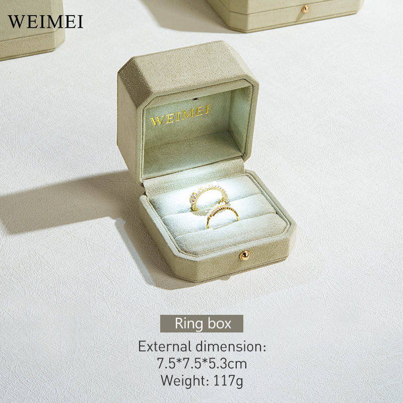 Caja doble del anillo