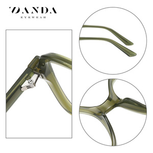 Monturas de Gafas Rectangulares DANDA, Montura Completa, Ligeras, Anti Luz Azul, Unisex - Product Image 3