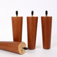 Schraubbare Holzfüße für TV-Schrank, Sofa, Schreibtisch, Bett, Möbel, Couchtisch