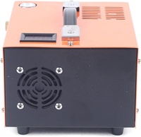 Compresseur d'air portable haute pression, petit, alimenté par voiture 12V ou maison 110V AC, compatible avec le paintball, les armes à air comprimé PCP, les réservoirs de plongée