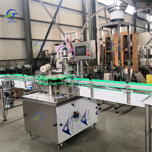 Khí nén t Nút Chai Vodka Whisky chai cách Nhấn máy đóng nắp với băng tải - Product Image 6