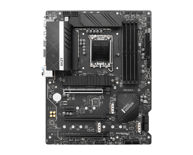 100% Original M-S-I PRO Z690-A DDR5 Motherboard LGA1700 DDR4 SUPPORT I9 128G M.2*4 SATA3 USB3.2 ATX Original Quality