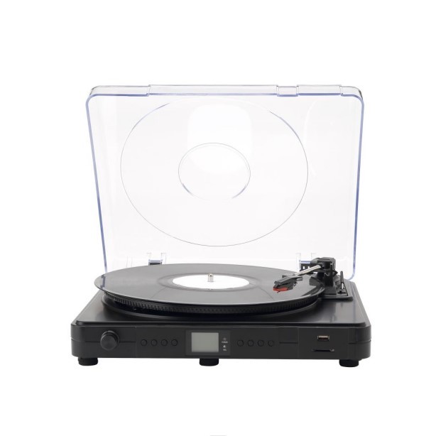 Factory Price LCD Phonograph Big Plate Turntable with LCD Screen Vinyl Record Player Turntable Vinyl Record Turntable Player