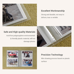 Pages d'<span class=keywords><strong>album</strong></span> <span class=keywords><strong>photo</strong></span> durables de haute qualité en PP sans acide 3"/5"/6"/7" Vente en gros usine - Product Image 4