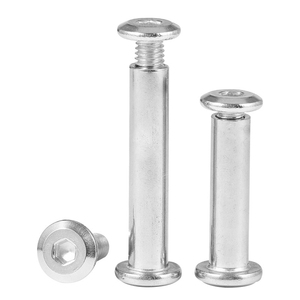 18-8 thép không gỉ M6 Chicago vít với Một Phụ Nữ nội bộ ren Thùng Nut và một nam ren vít SS 304 quan hệ tình dục bu lông - Product Image 5