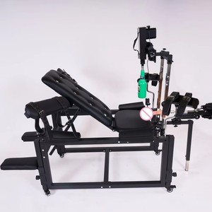 Meubles sexuels multifonctionnels BDSM, masturbateur masculin, machine sexuelle automatique, orgasme forcé, chaise de bondage pour couple adulte - Product Image 2