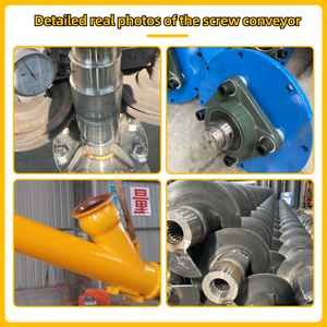 Auger Feeds Roller Lift Afval Silo <span class=keywords><strong>Bunker</strong></span> Cement Schroef Transportband Voor Cement - Product Image 6