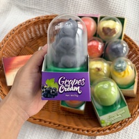 Vente en gros de glaces exotiques populaires : Litchi, Ananas, Durian, Raisin, Mangue, Citron, Chocolat, Lait