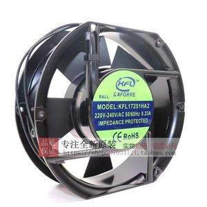 KFL <b>AC</b> Cooling <b>Fan</b> KFL1725HA2 220V 1725RPM Ball Bearing Impedance Protected - Product Image 1