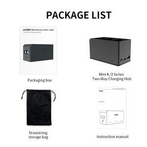 LKTOP 100W Mini 4 Pro/Mini <span class=keywords><strong>3</strong></span> SERIES Hub Pengisian Daya Dua Arah Kompatibel dengan - Product Image 6