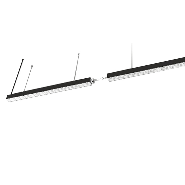 40W Linear LED Shop Lamp 4ft Linkable Modern Design No Shadow No Dark Area 5200lm Office Lighting 5-Year Warranty