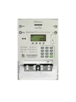 Meter Konsumsi Daya Nirkabel GPRS 4G Prabayar dengan Remote Control, Monitor Energi Fasa Tunggal Terpisah, Layar LCD Digital 100A 380V