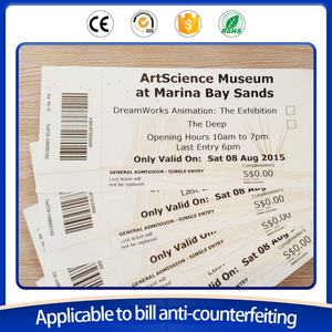 กระดาษลายน้ำป้องกันการปลอมแปลง Uv Fiber Cbs-1 คุณภาพสูง ขายส่ง 45 กรัม - Product Image 3