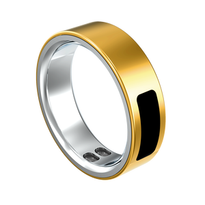 스마트 헬스 링 |   스테인리스 스틸 |   NFC 터치 진동 |   실시간 혈당/SpO2/심박변이도 모니터링 - Product Image 1