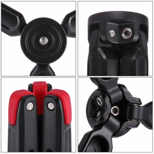 Kaliou Hợp kim nhôm mini cầm tay du lịch máy tính để bàn tripod máy ảnh đứng chủ cho Canon Nikon Sony DSLR - Product Image 4