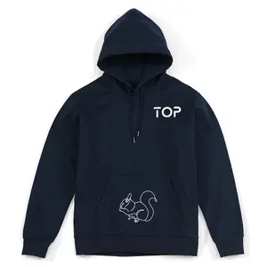 Prime Qualidade Luxo Erva Daninha Reversa Tecer Camisola Hoodies de Manga Longa Para Homens