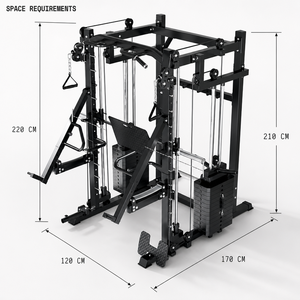 YX Machine Smith en acier multifonctionnelle, station d'entraînement de force pour la maison, best-seller - Product Image 2