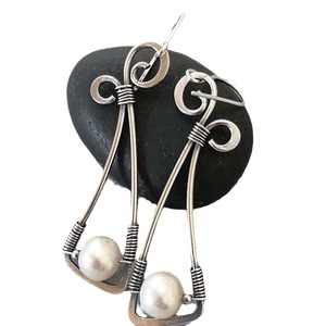 Orecchini creativi a filo lungo, gioielli vintage bohémien da donna per tutti i giorni, idee regalo - Product Image 5